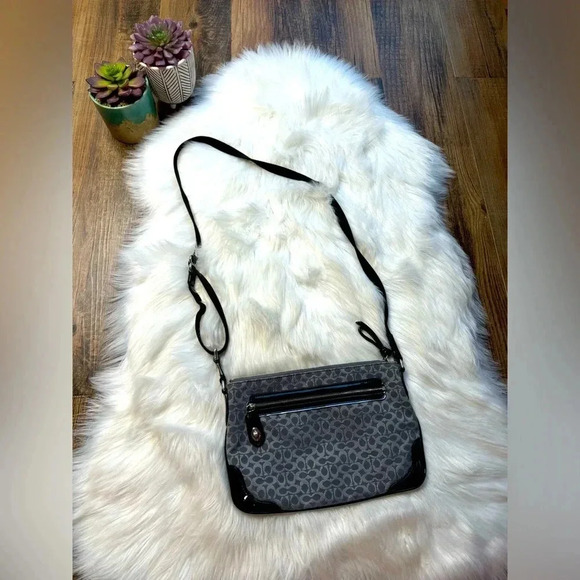 Coach Poppy C Signature Metallic Outline 50288 - Picture 1 of 5